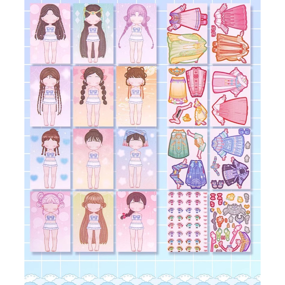 

PAKET USAHA 24 Pck stiker lembaran stiker bongkar pasang