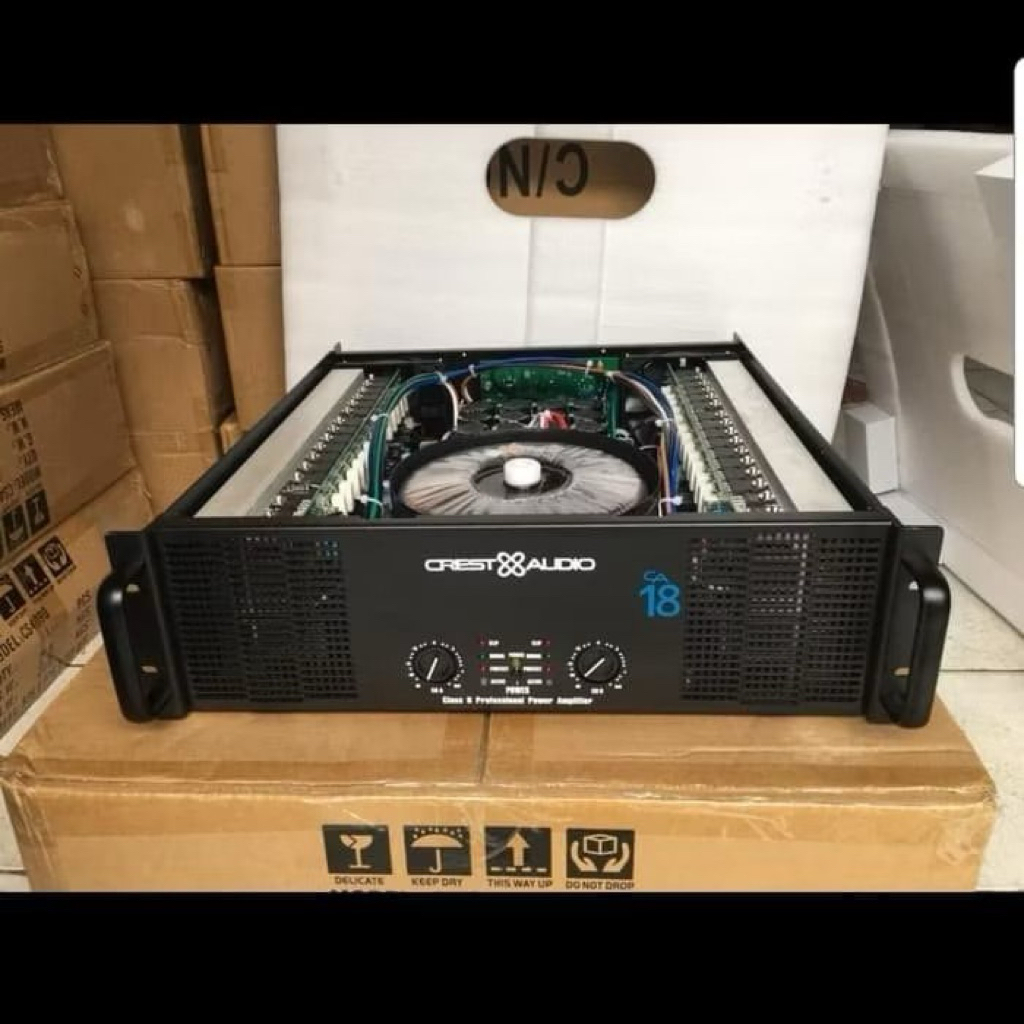 Power Amplifier Crest Audio CA18/ CA 18 Body Panjang
