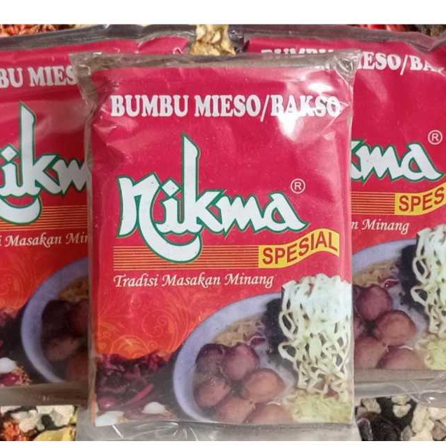 

(1 PACK ISI 20 PCS) NIKMA BUMBU MIESO/BAKSO 50 GRAM / HARGA STANDAR