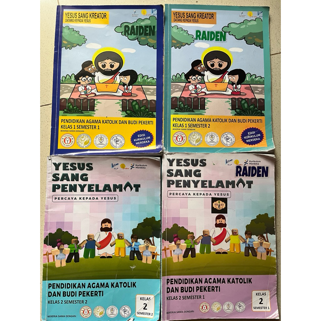 prelove buku cetak agama katolik kelas 1 dan 2 yesus sang kreator penyelamat kurikulum merdeka