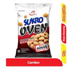 

[oddsolshop] pekanbaru/Sukro Oven Peanut Garlic 95GR Kacang Panggang Rasa Bawang