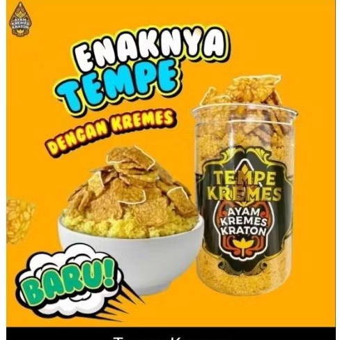 

Kremes kraton tempe kriuk gurih dan renyah
