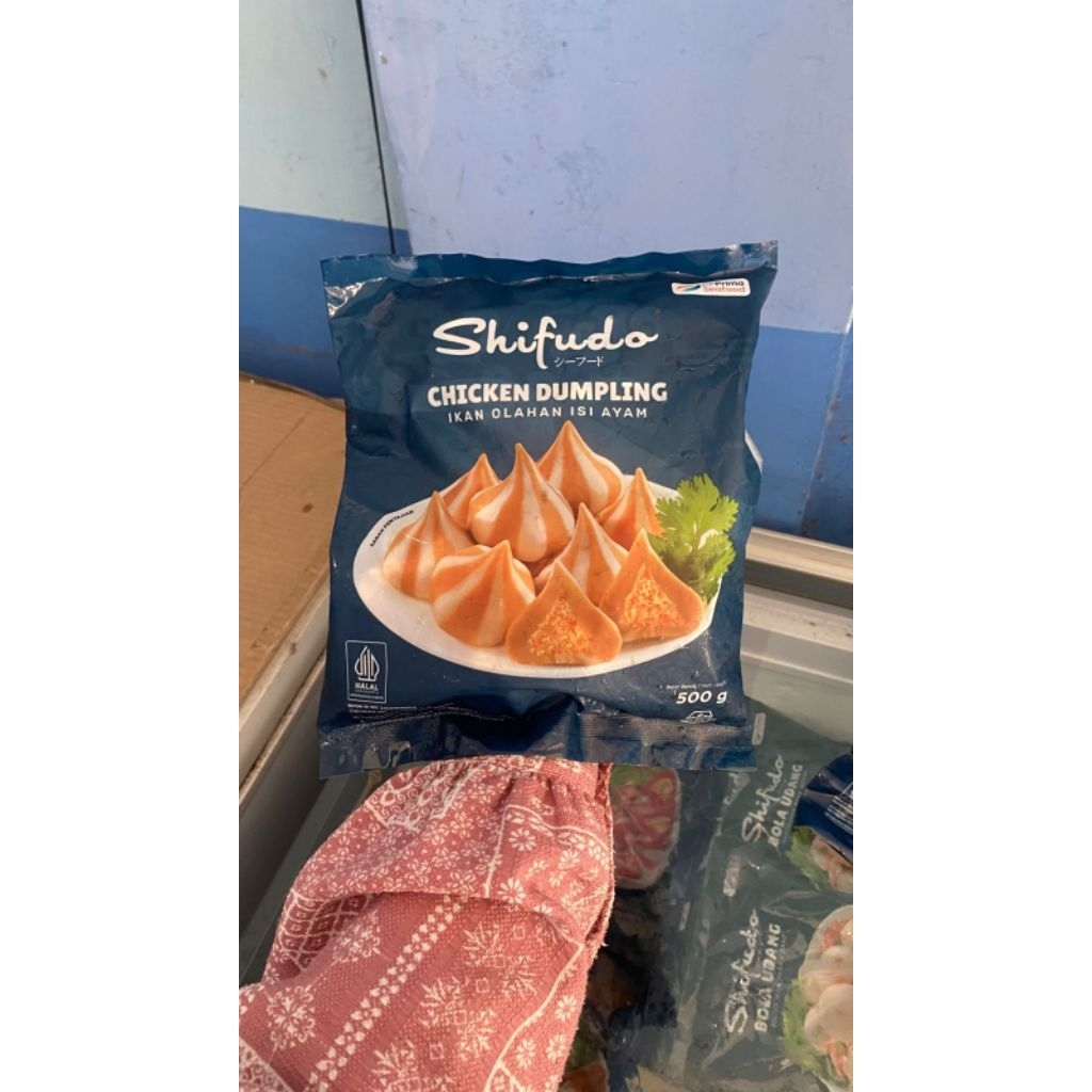 

Shifudo Dumpling Ayam 500g Frozen food cik ntik Jambi cemilan jajanan seblak korea jepang