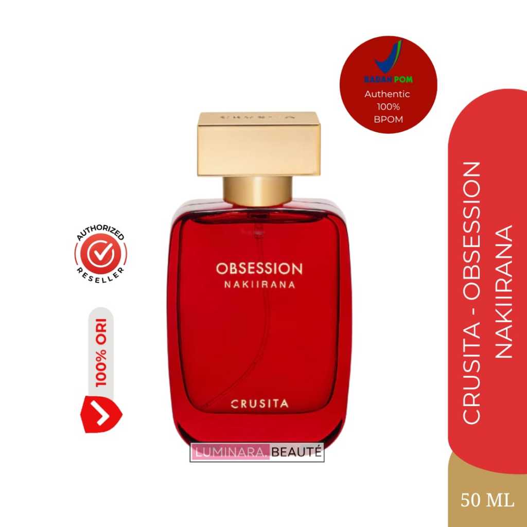 Crusita X Nakiirana - Selebrity Series Obsession Extrait De Parfum 50ML For Unisex