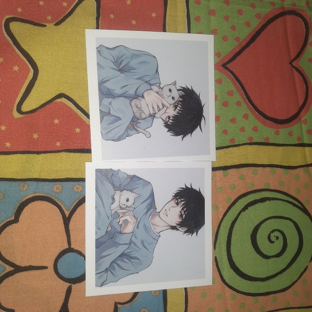 okkotsu yuta jujutsu kaisen 0 jjk fanmerch photocard postcard kartu