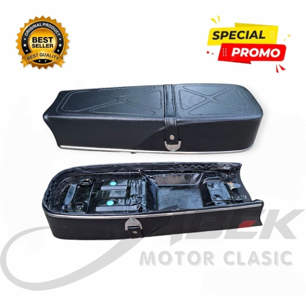 Jok Cb Karbon Anti Gembos Jok Cb Amplas Anti Gembos