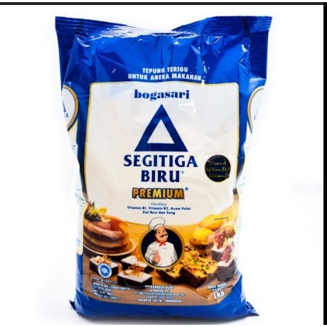 

(The Peaks) TEPUNG SEGITIGA BIRU PREMIUM 1kg / TEPUNG SEGITIGA BIRU EKONOMIS 1 kg