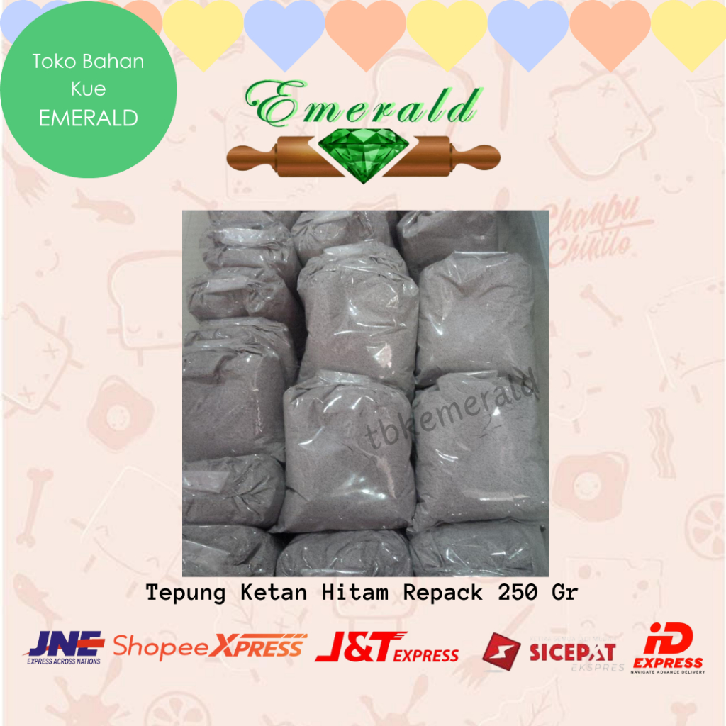 

Tepung Ketan Hitam Asli Repack 250 Gr