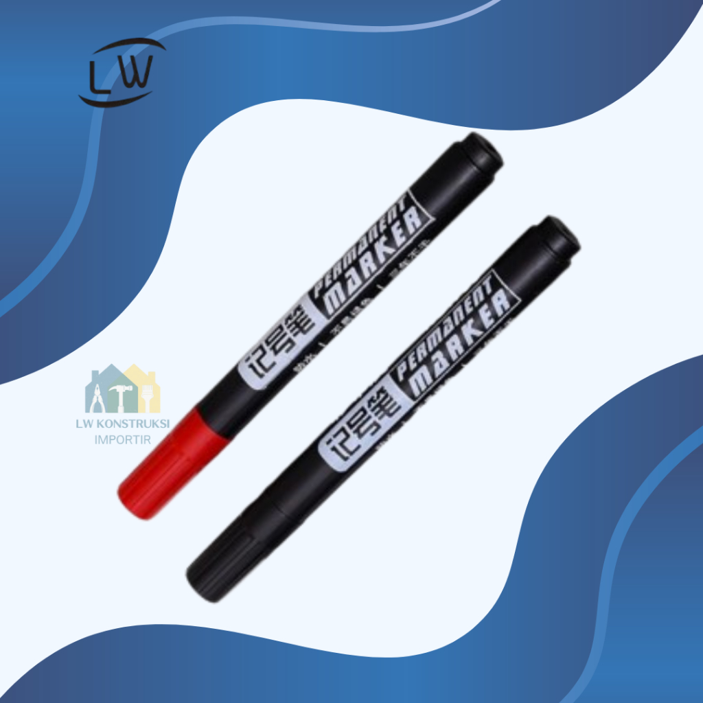 

PERMANENT MARKER/ SPIDOL PERMANEN / SPIDOL WARNA MERAH