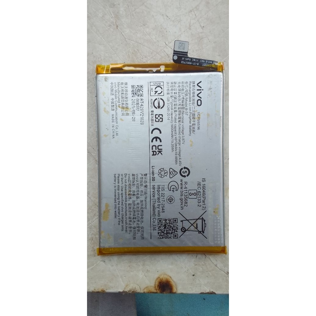 batre b-s7 hp vivo y15s/y01 seken