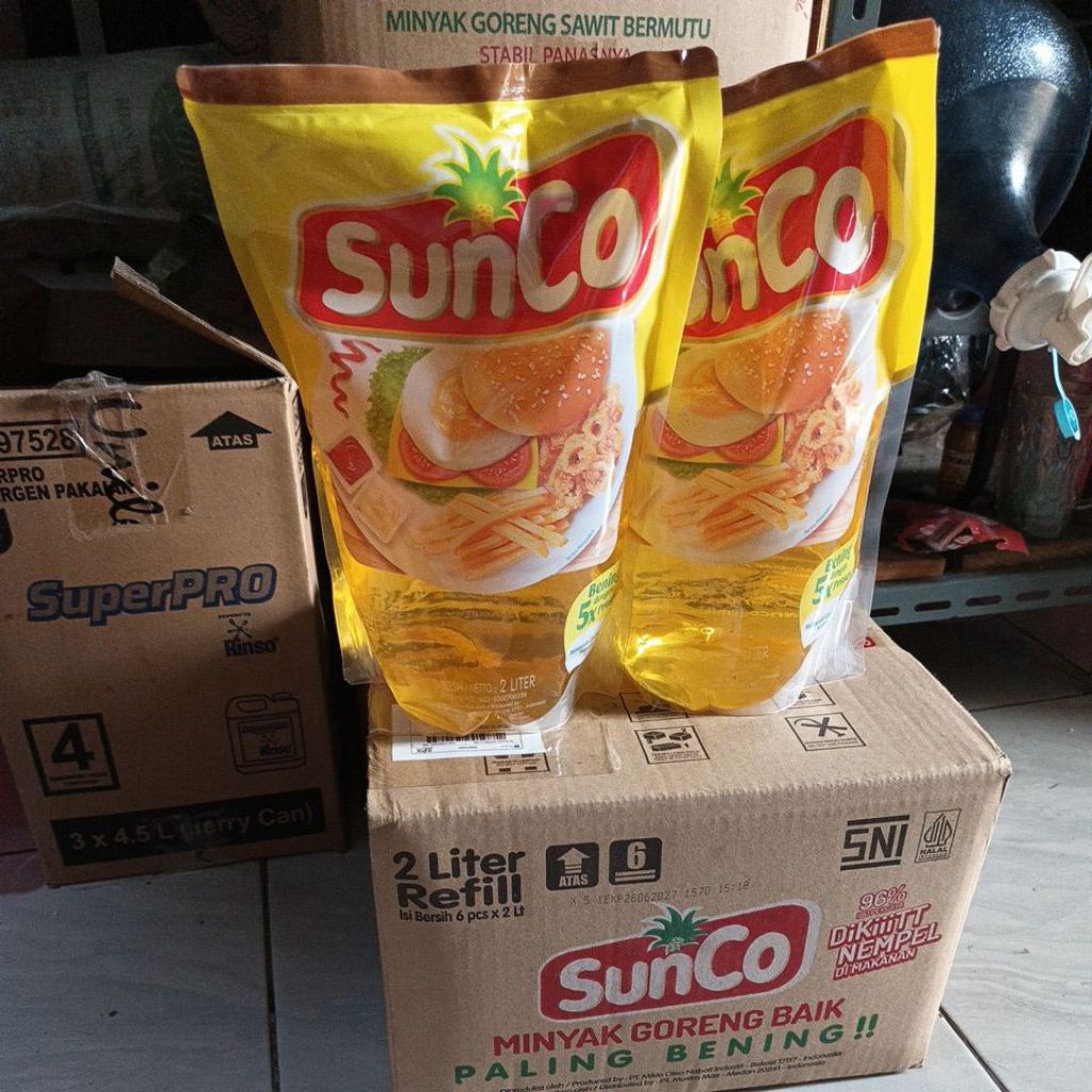 

Minyak goreng sunCo 2liter