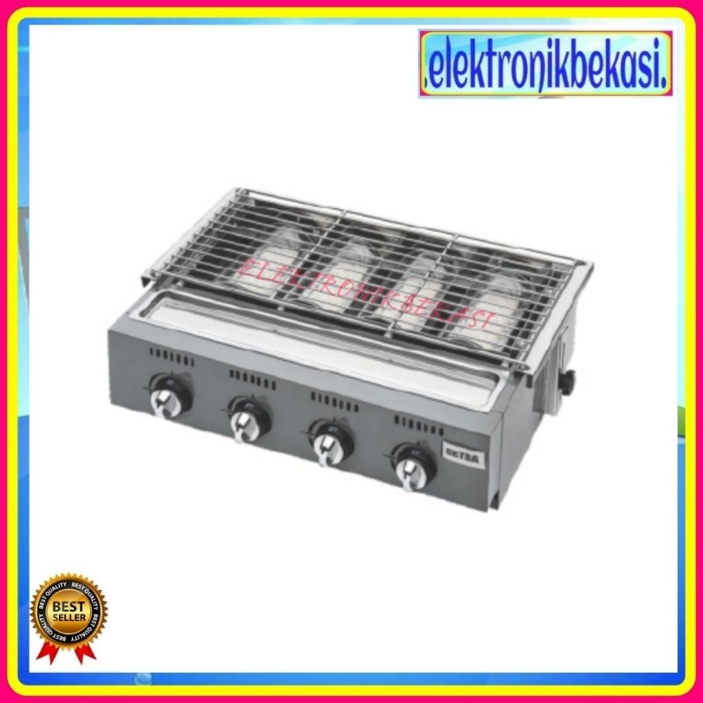 GETRA OL-4B ROASTER 4 BURNER / PANGGANGAN GETRA 4 TUNGKU OL 4B / GETRA OL-4B PANGGANGAN 4 TUNGKU