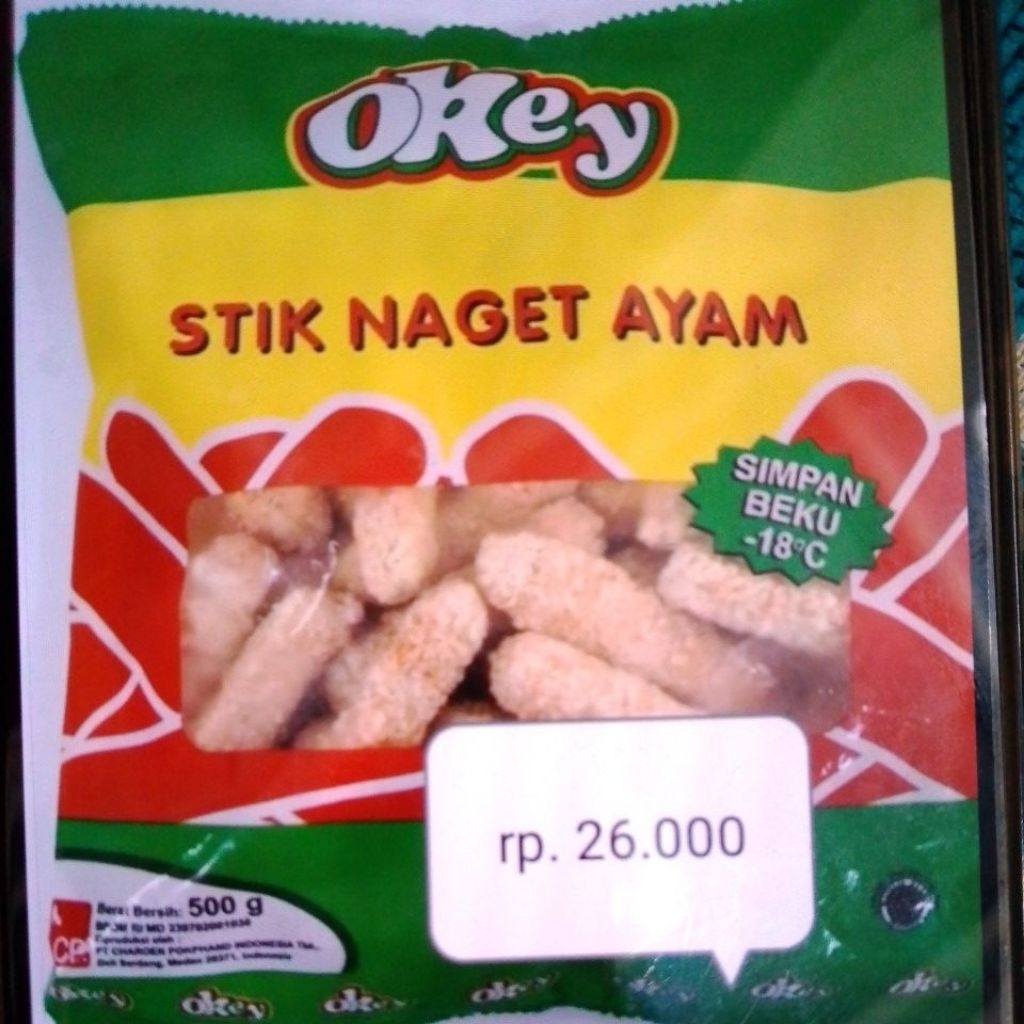 

okey stik nuget 500gr