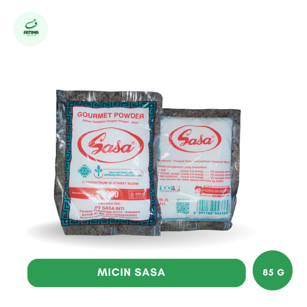 

Sasa Micin MSG Penyedap Rasa 85gr