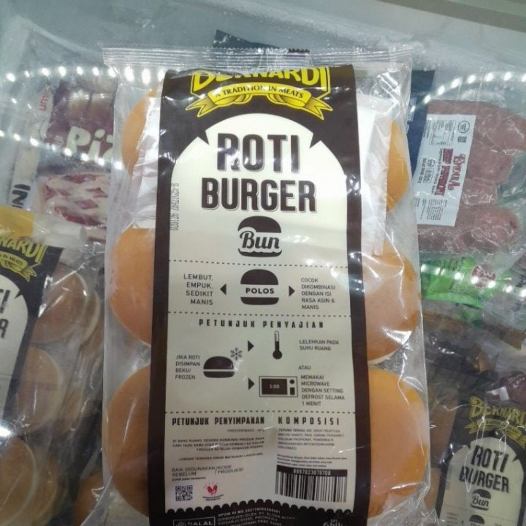 

Bernardi Roti Burger Polos 6's