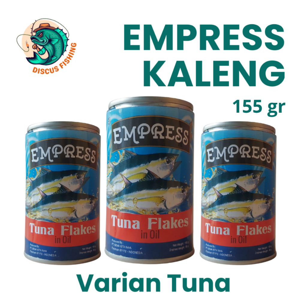 

EMPRESS Tuna Kaleng 155 gram / Tuna Flakes In Oil