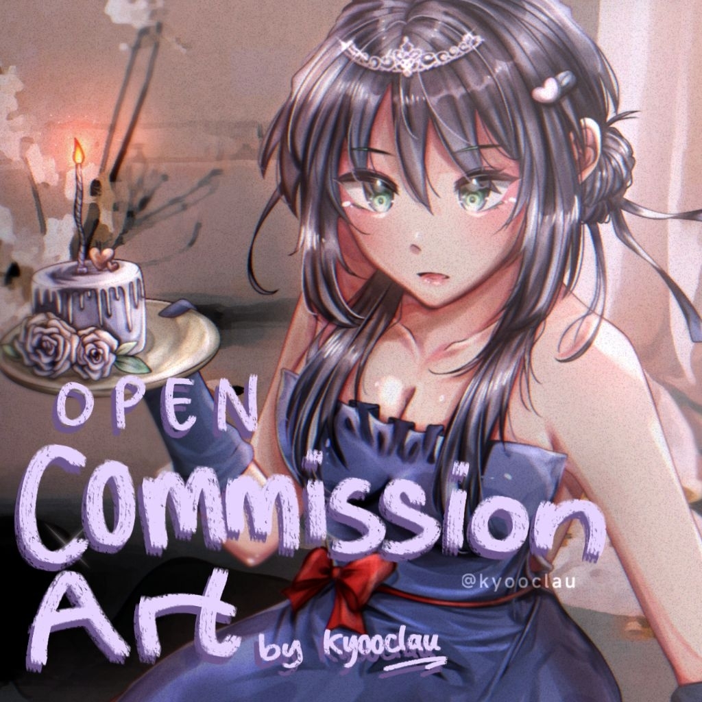 [kyooclau] Commission Art/Jasa Gambar/Anime style (baca deskripsi)