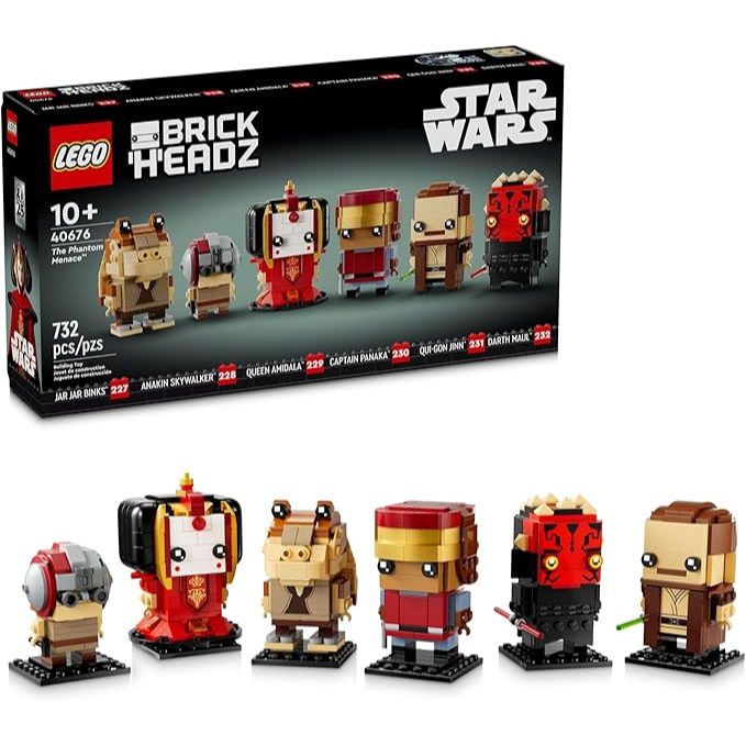 LEGO Star Wars BrickHeadz Ancaman Hantu 40676