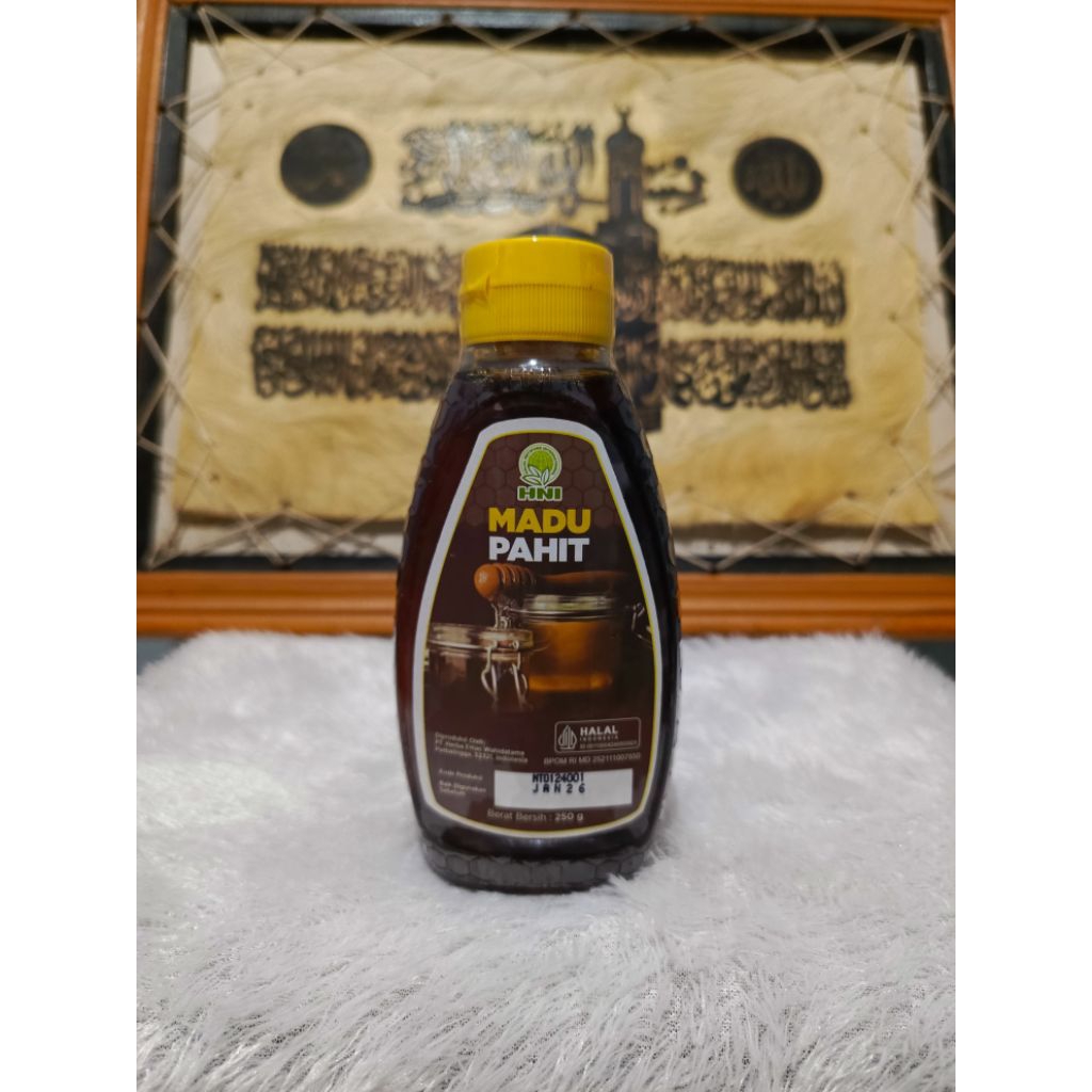 

Madu Pahit atau Madu Hitam HNI HPAI rasa getir, memiliki manfaat bagi kesehatan tubuh