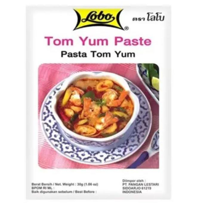 

Lobo Tom Yum Paste autentik Thailand 30 Gram