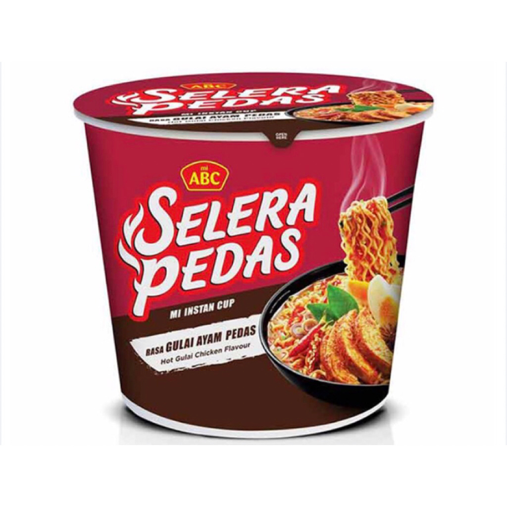 

mi Abc selera pedas cup gulai ayam pedas