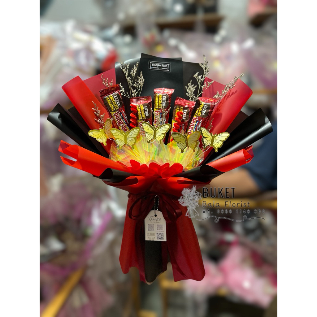 

buket besar beng + kupu