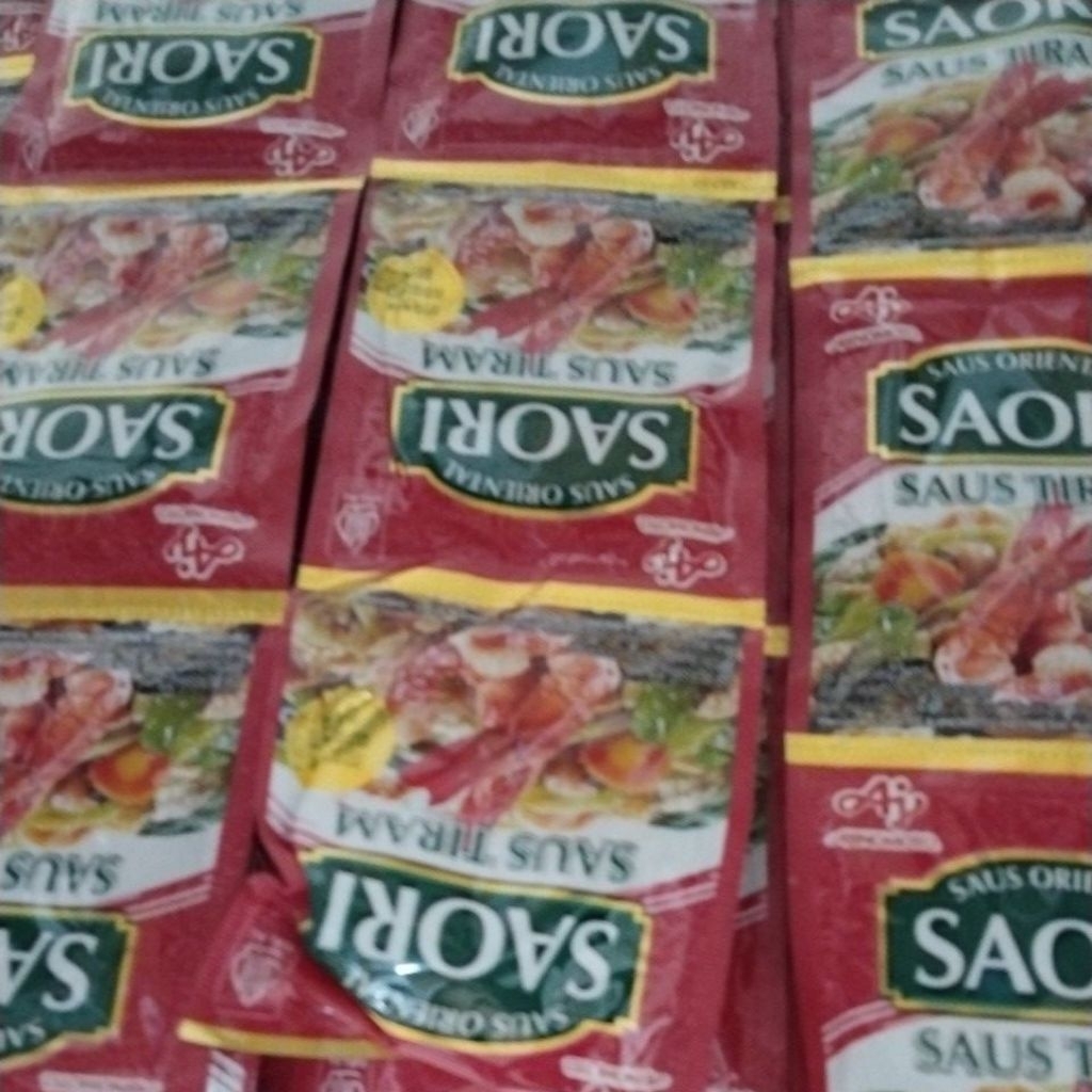 

Saori saus tiram 1 sachet 23 ml