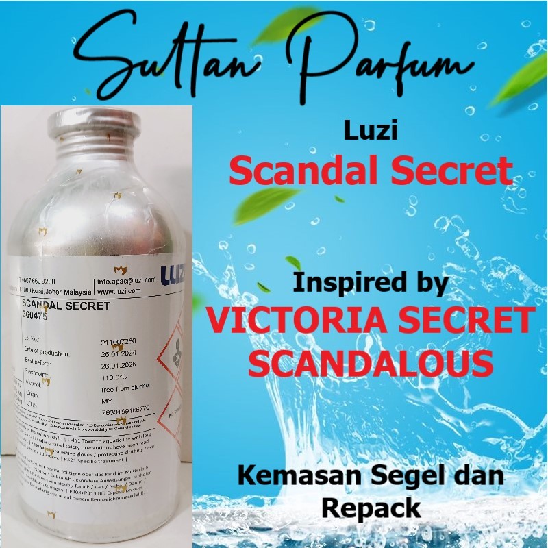 SCANDAL SECRET by LUZI Bibit Parfum VICTORIA SECRET SCANDALOUS