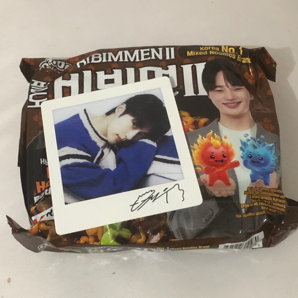 

Mie paldo bibimmen II polaroid byeon wooseok lovely runner