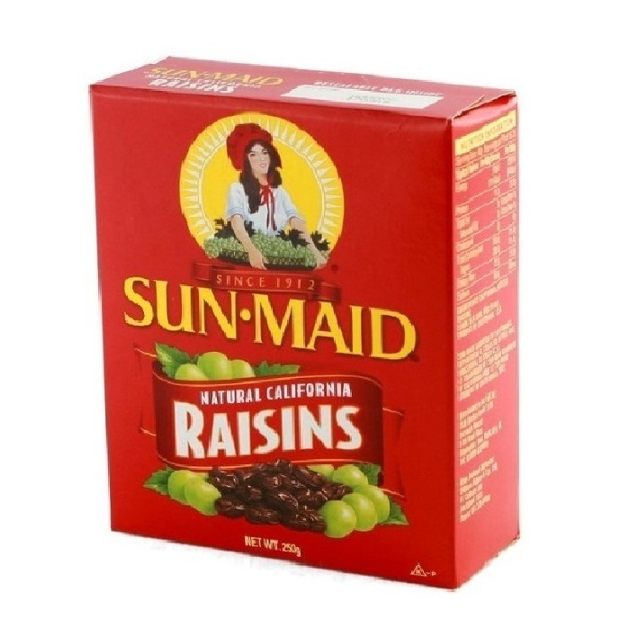 

Sunmaid Raisin California / Raisins Kismis California 250gr sun maid Raisin 250