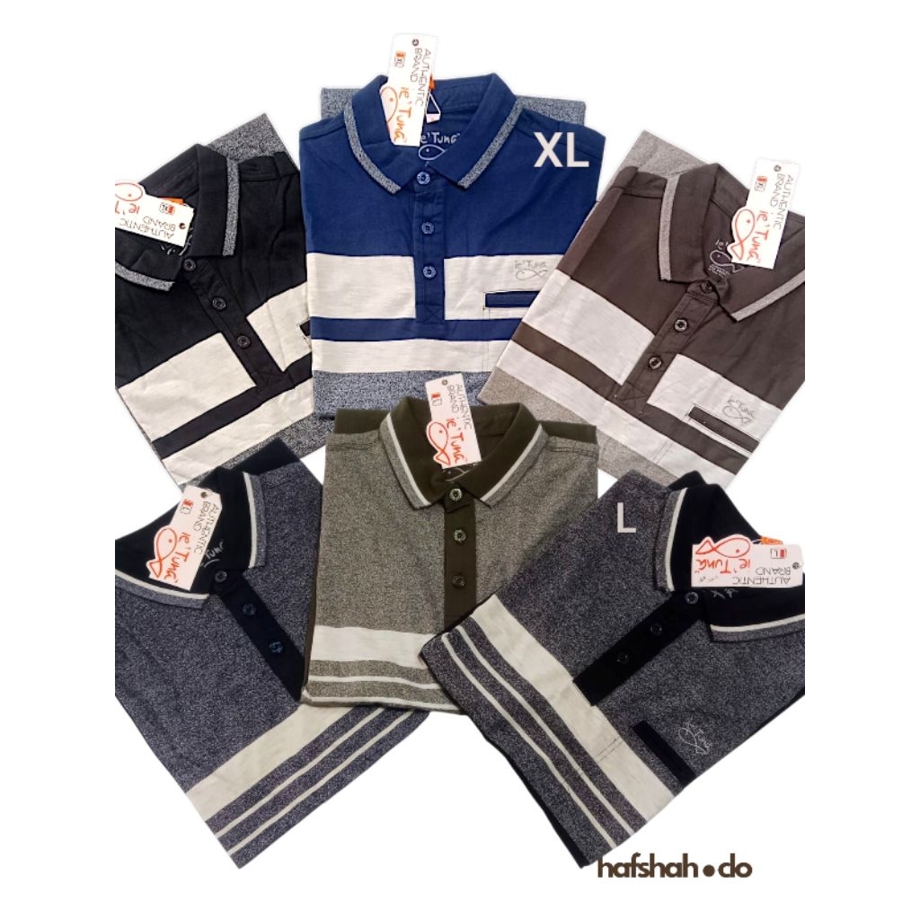 Kaos Ie Tuna Krah Motif [L, XL, XXL]