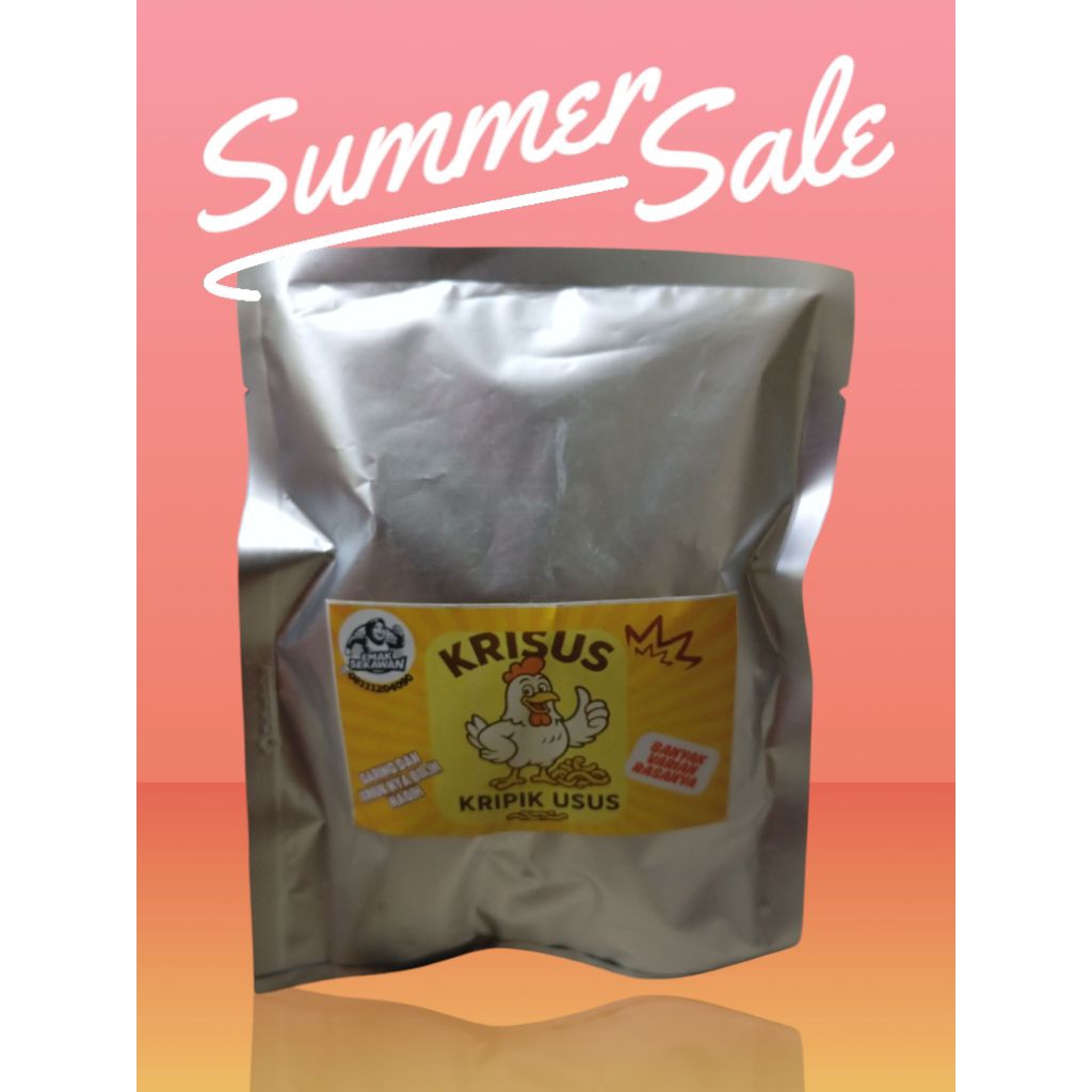 

kripik usus krispy