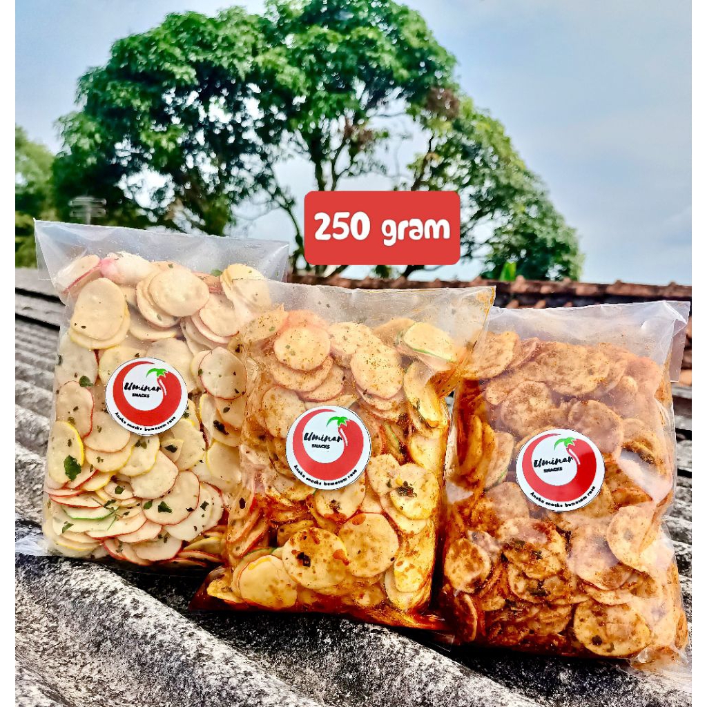 

seblak kerupuk kering 250 gram UMINAR SNACKS
