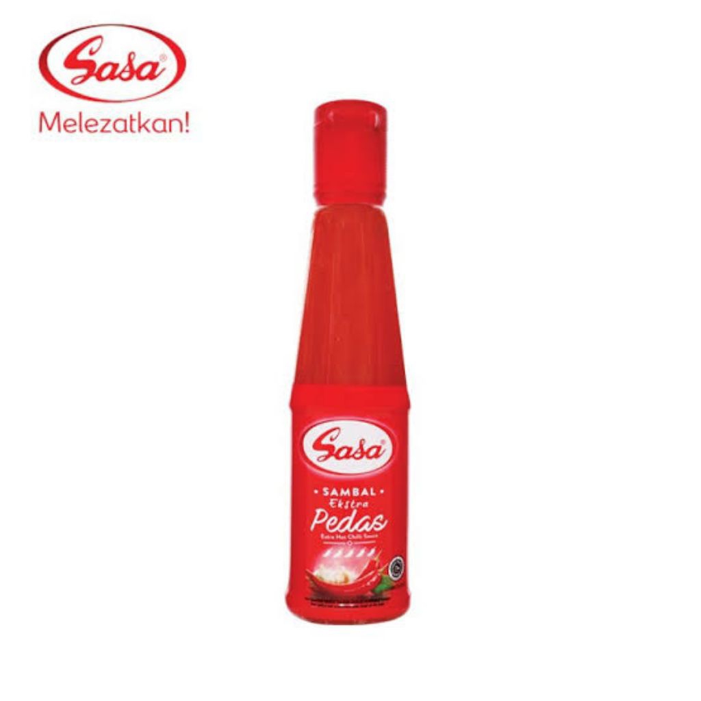 

Sasa Saus Sambal Extra Pedas Botol 135 ml