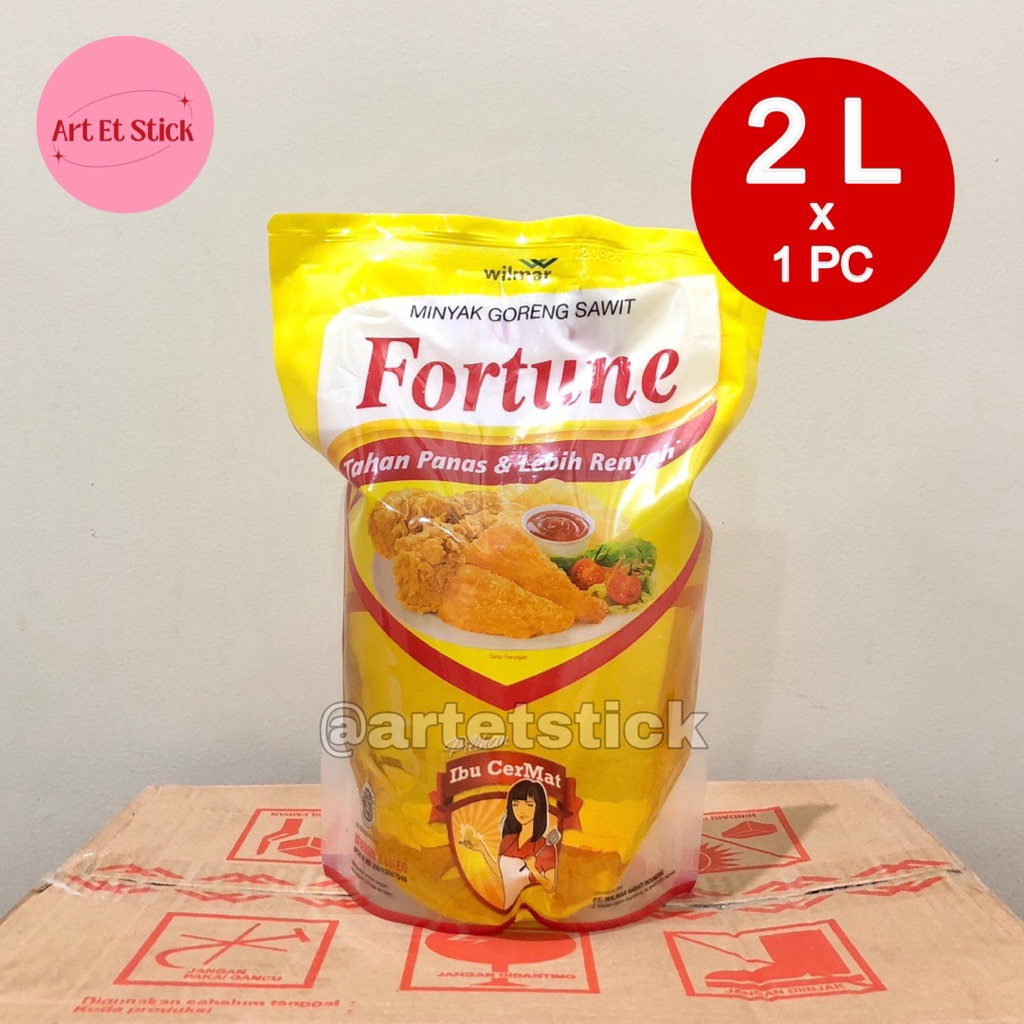 

Minyak Goreng Fortune 2 Liter Kemasan Pouch