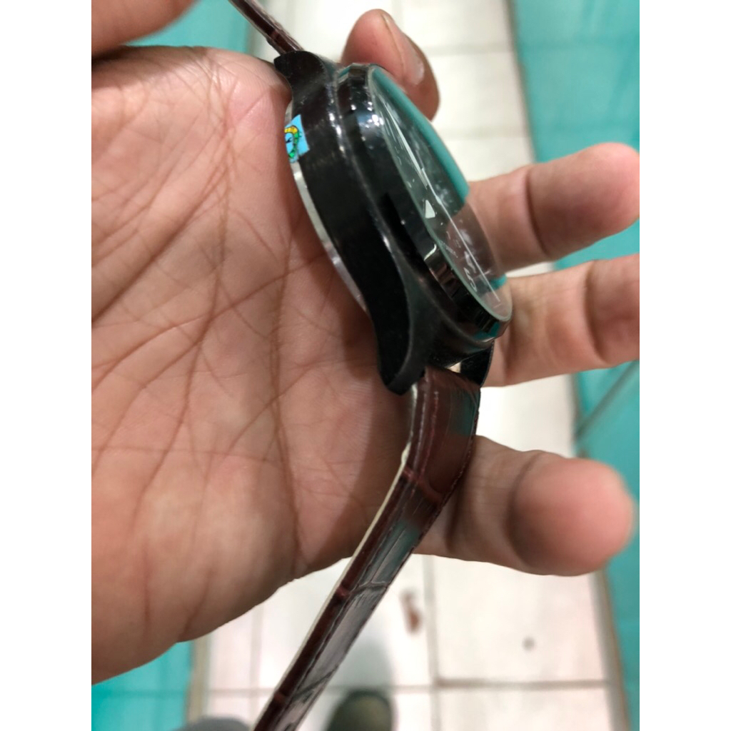 jam tangan sport automatic classic chronograph cw jam pria kondisi baik