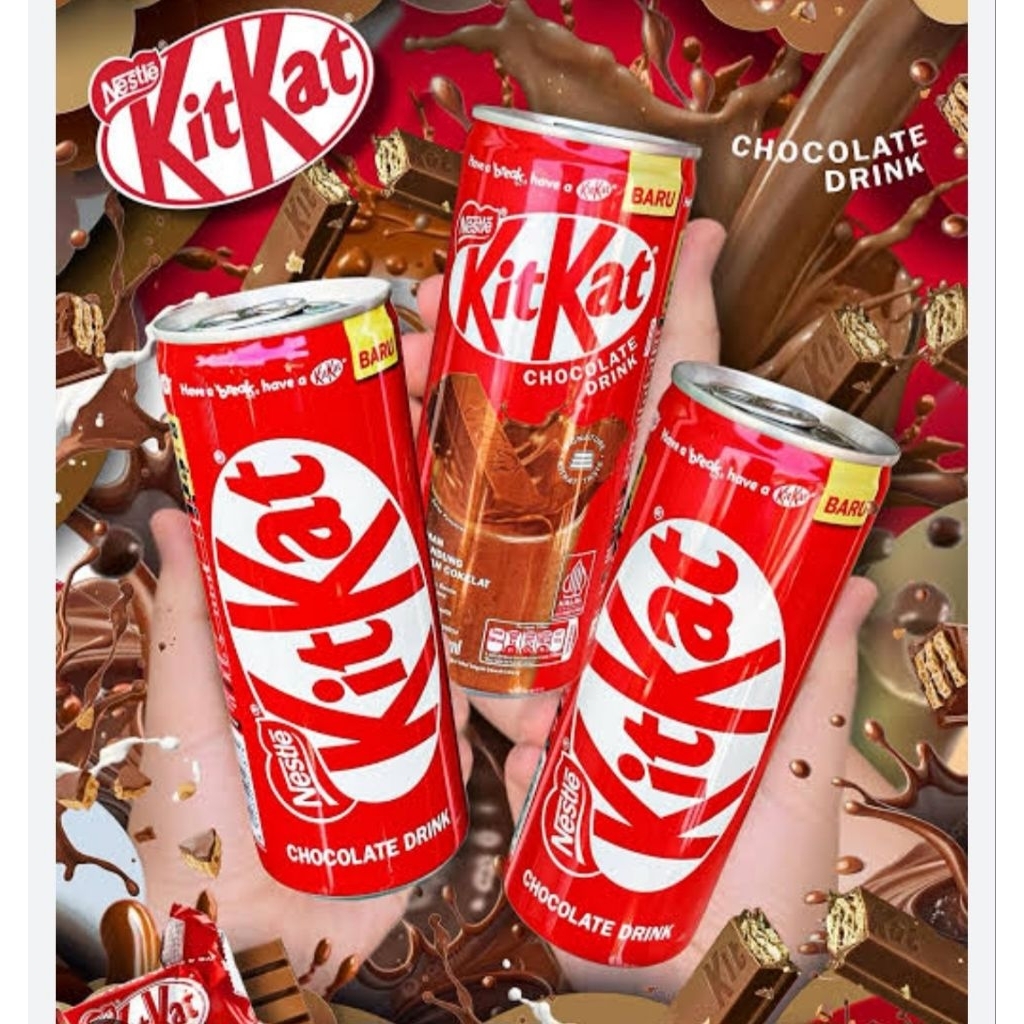 

KIT KAT CHOCOLATE DRINK KALENG KITKAT DRINK