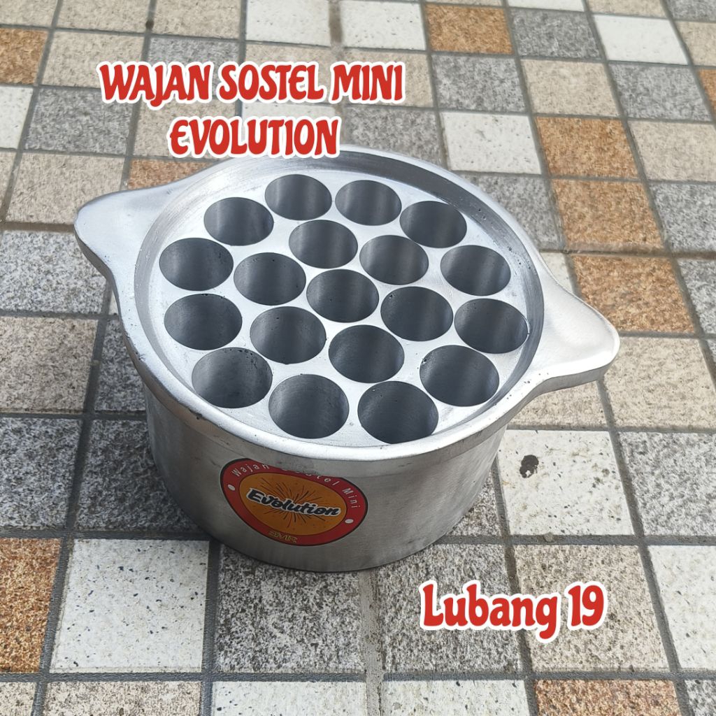 WAJAN SOSTEL MINI EVOLUTION LUBANG 19