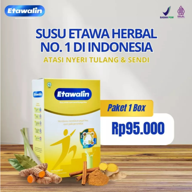

1 BOX PROMO MURAH!!! Etawalin Susu Etawa Herbal/Atasi Masalah Nyeri Sendi Dan Tulang [PROMO]