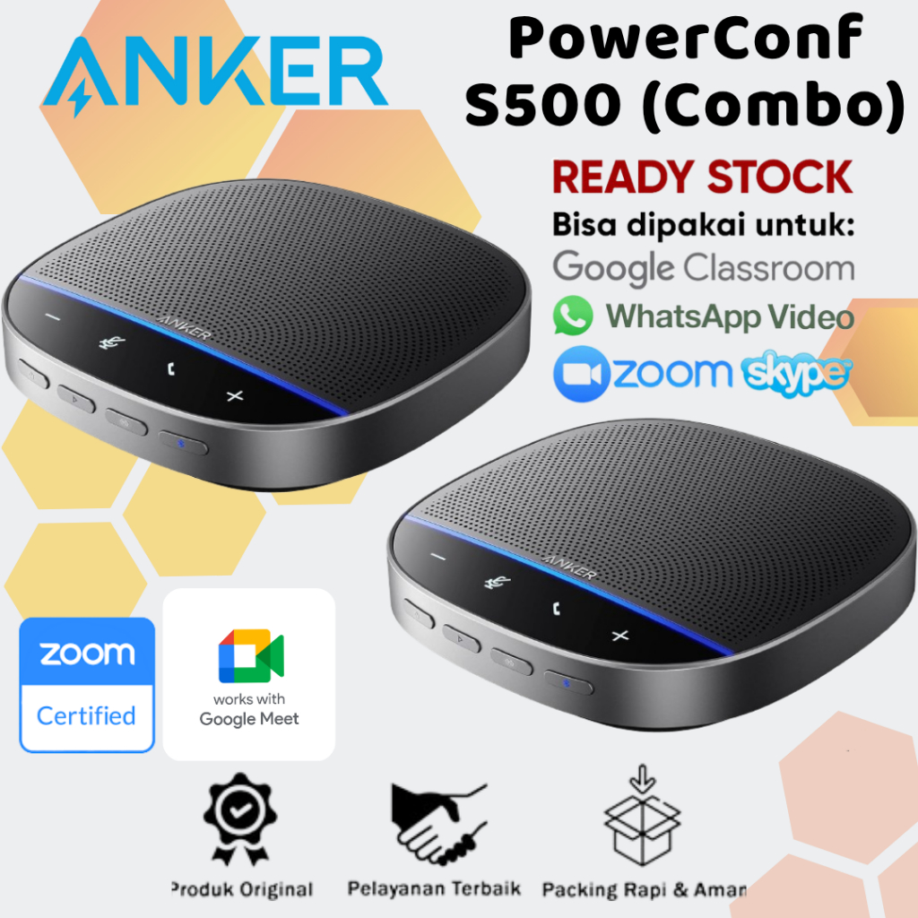 ANKER PowerConf S500 Combo Meeting Speakerphone Bluetooth Meeting Conference