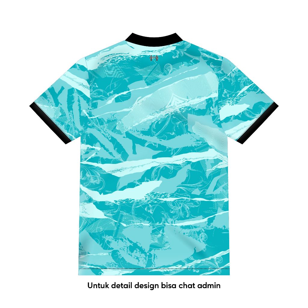 ATHLETIC SPORTWEAR - Jersey Bola Fantasy Liverpool Away 2020-2021 Fullprinting Casual - Atasan Lenga