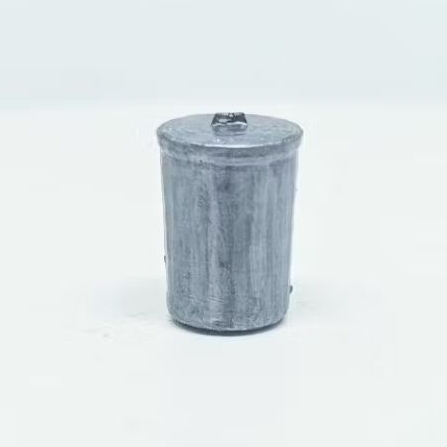 Miniatur Tong sampah untuk Diorama Skala 1:64
