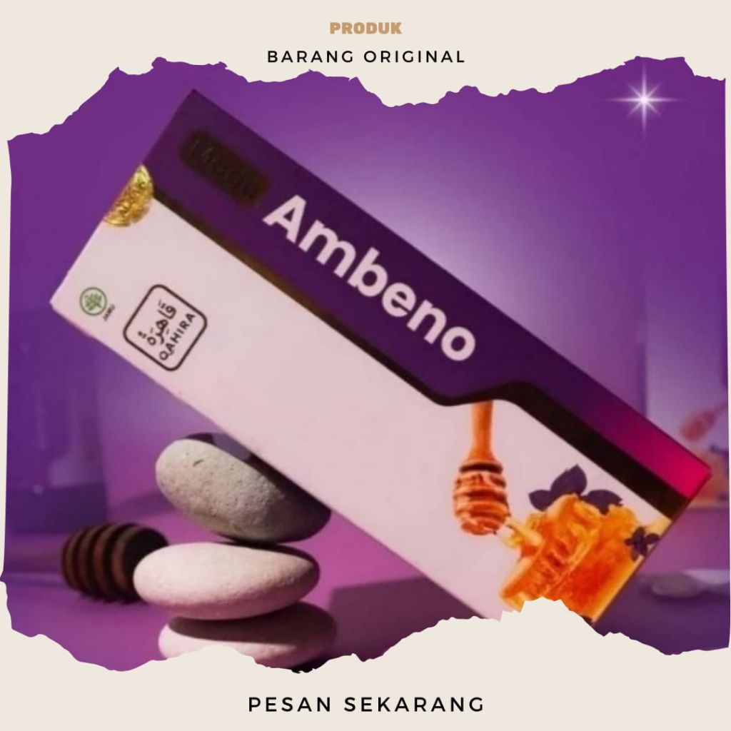 Ambeno Original Madu Obat Herbal Wasir & Ambeien