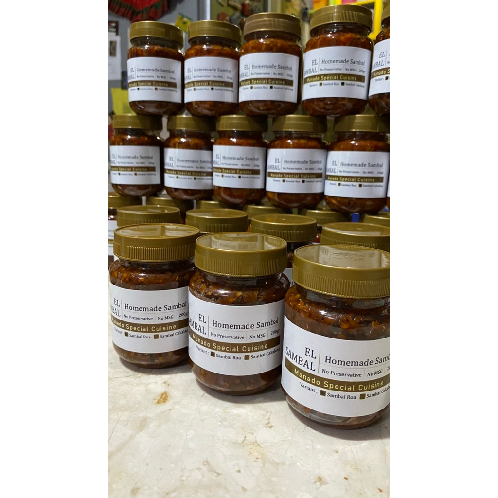 

SAMBAL CAKALANG ASAP ASLI MANADO EL SAMBAL