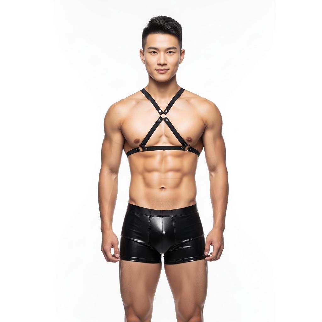 Harness Cover dada Pria segitiga