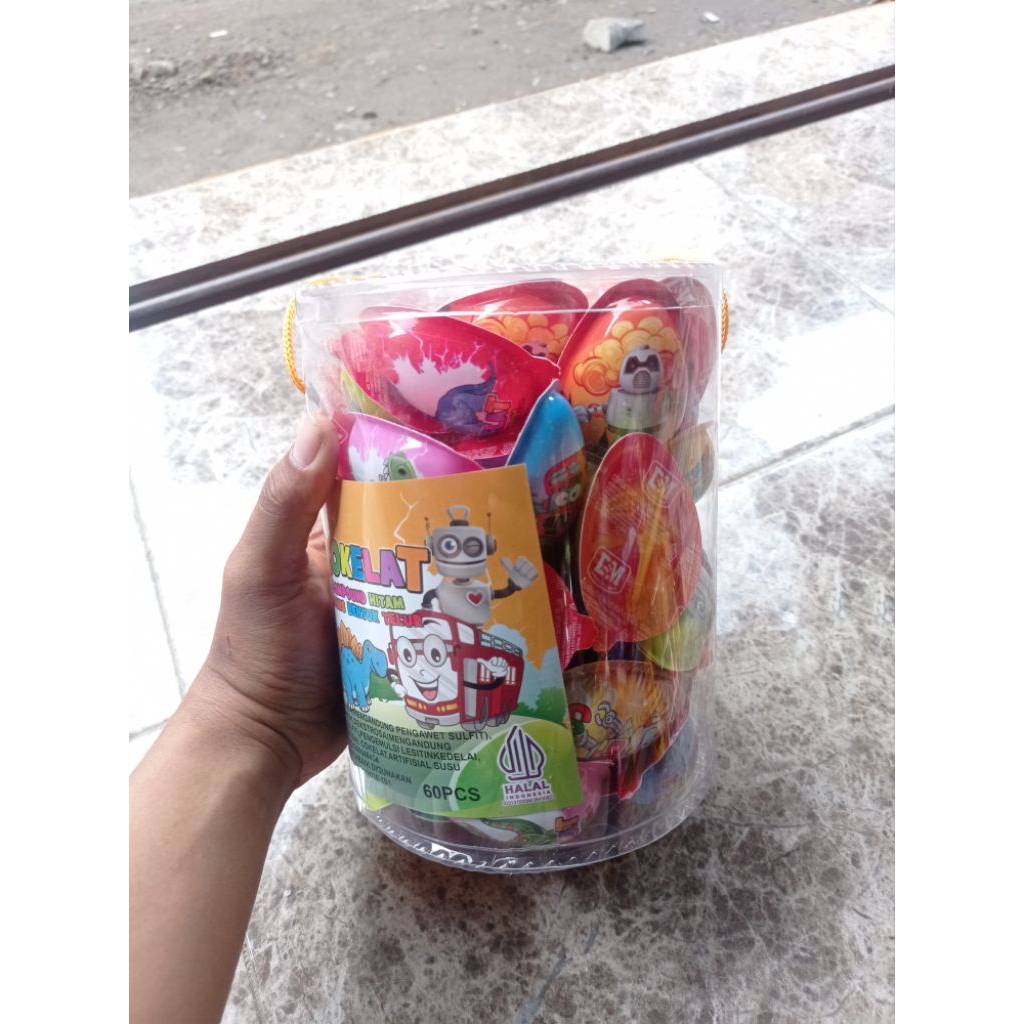 

coklat kinder joy isi 60 pcs