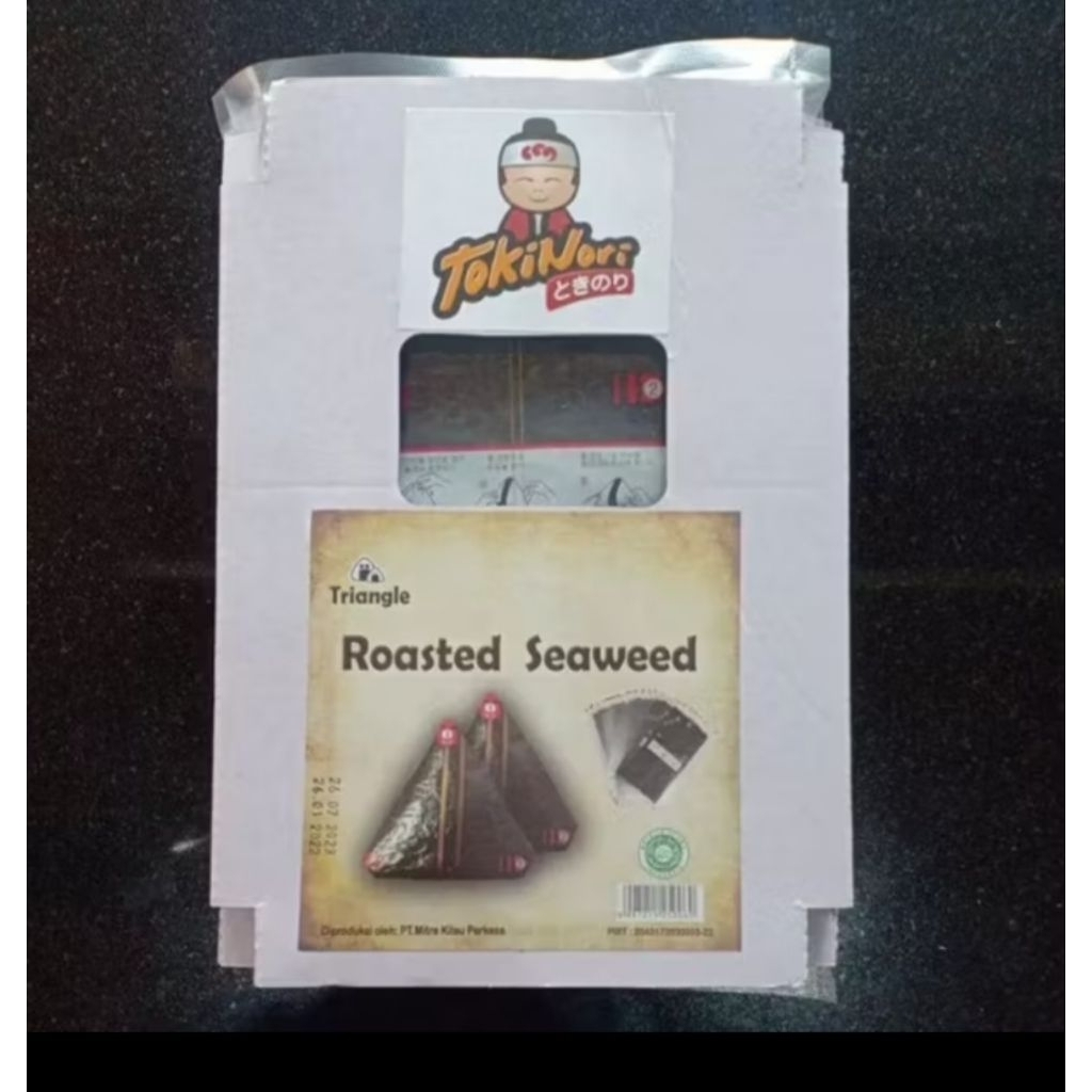 

Nori Onigiri Repack isi 10 lembar