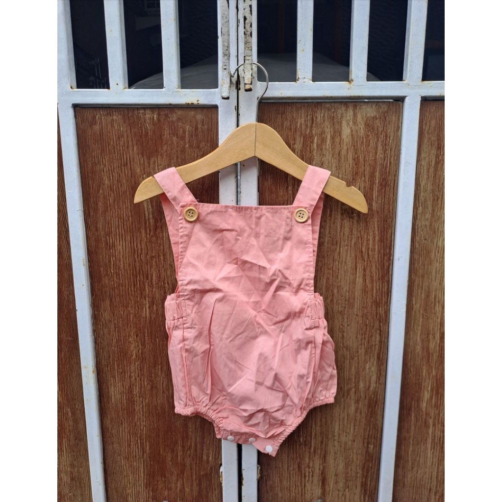 New Tag Baju Overall Bayi Perempuan 9-12 Bulan Brand Patpat