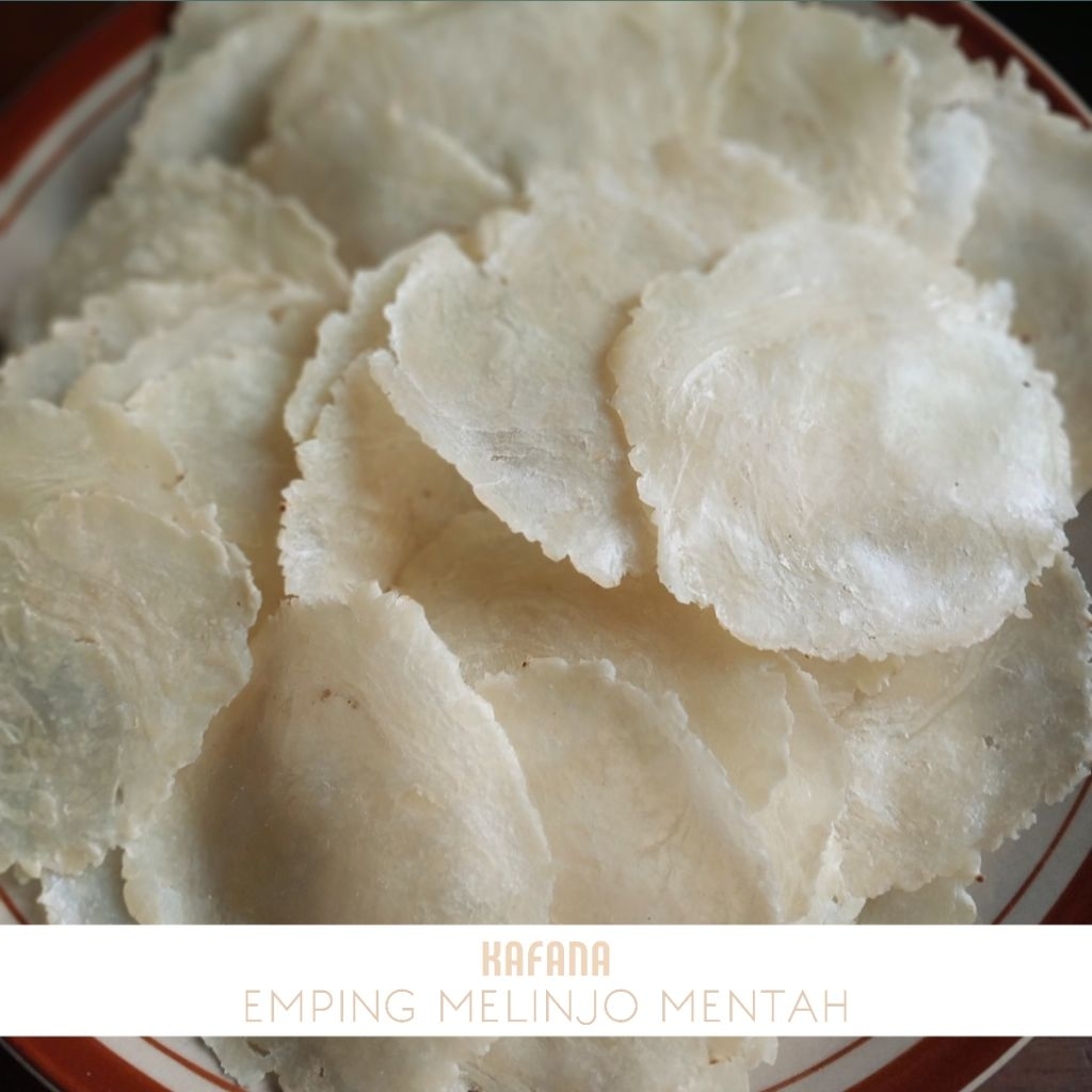 

EMPING MELINJO Khas Kabupaten Batang 500 gram / 1/2 kg