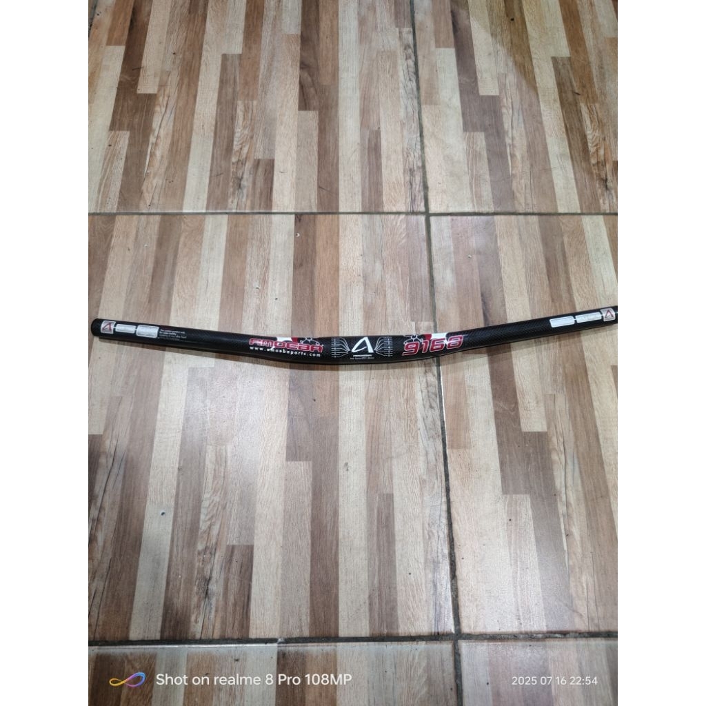 Handlebar MTB Handlebar Carbon Amoeba 9168 31.8x620mm Setang Sepeda